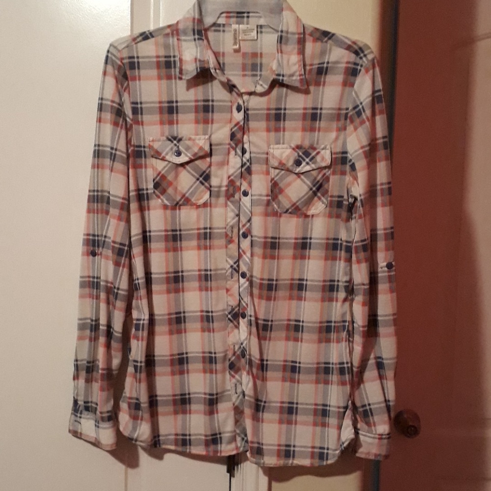 Woman button down shirt